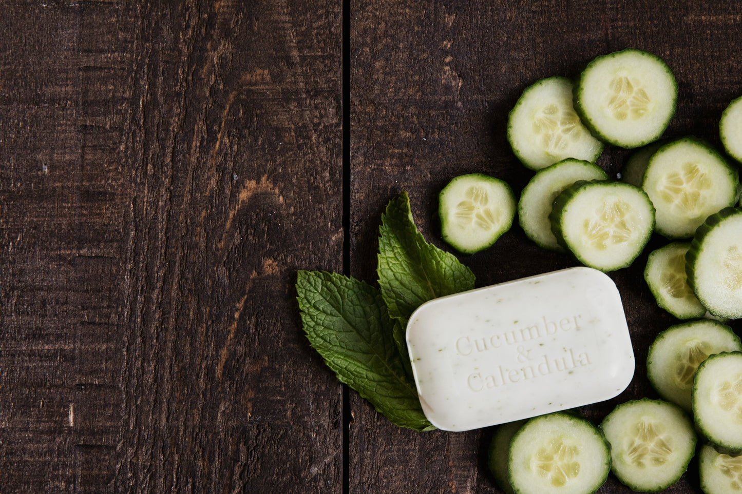 Organic Aloe Vera and Cucumber Soap for Nourishing Dry to Very Dry Skin
