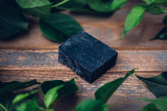 Natural African Black Soap w/ Aloe Vera for Acne, Eczema, and Dry Skin