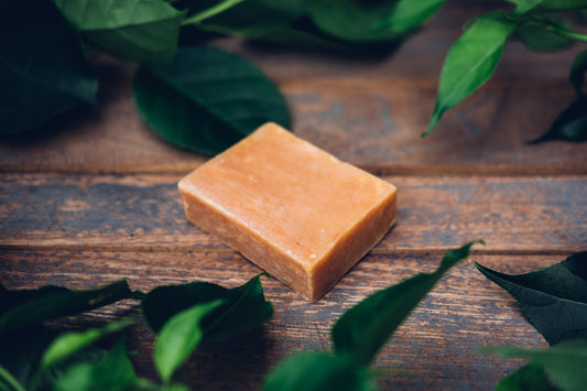 Carrot, Papaya & turmeric Good For Acne & Beautiful Glowing Skin Face and Body Soap